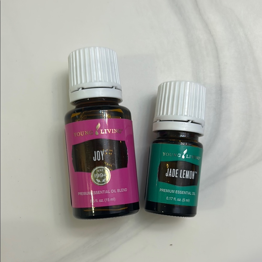 Young Living Pink and Green Skincare Serum and Face Oil